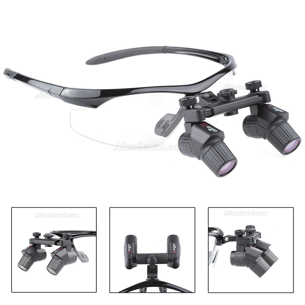 YUYO DY-119 4.0X Dental Ergonomic Binocular Loupes Ultralight Headband Loupe 450mm